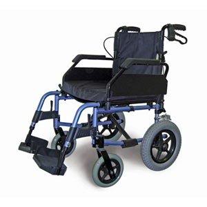 Merits L135 Manual Deluxe Transit Wheelchair 18″ or 20″